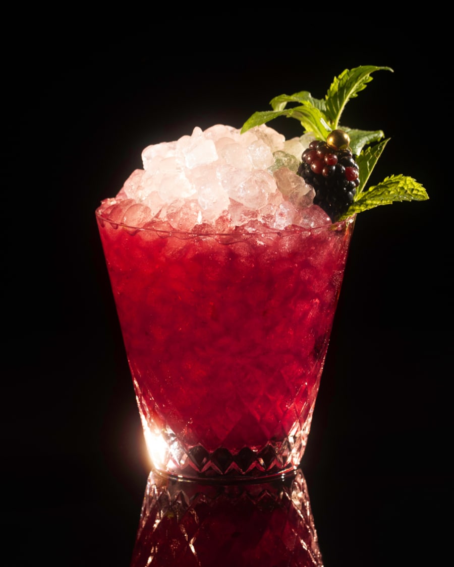 Blackberry mint julep 